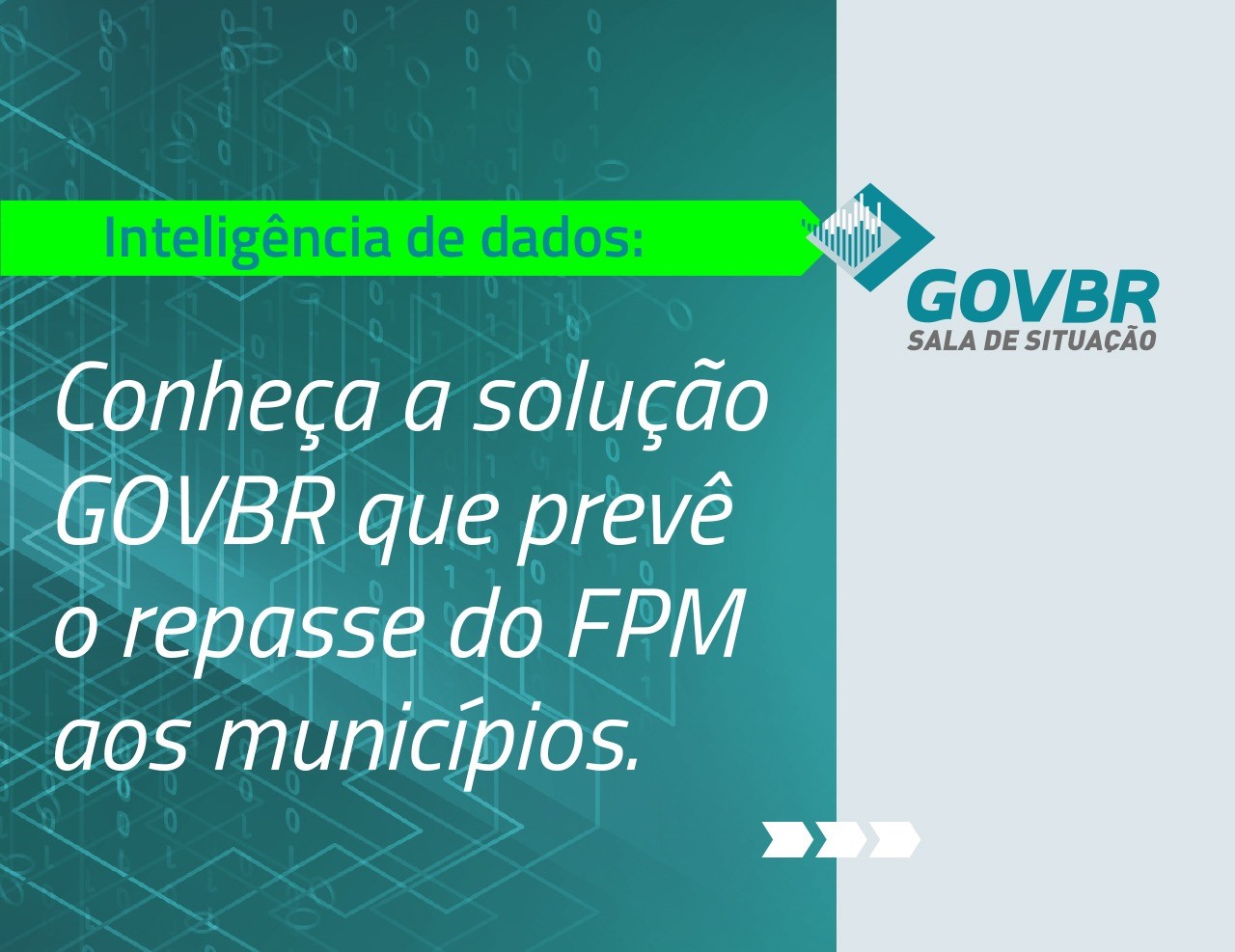 Inteligência de dados: conheça a Solução GOVBR que prevê o repasse do FPM aos municípios