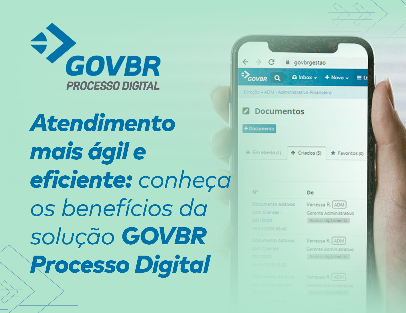 Atendimento mais ágil e eficiente: conheça os benefícios da solução GOVBR Processo Digital